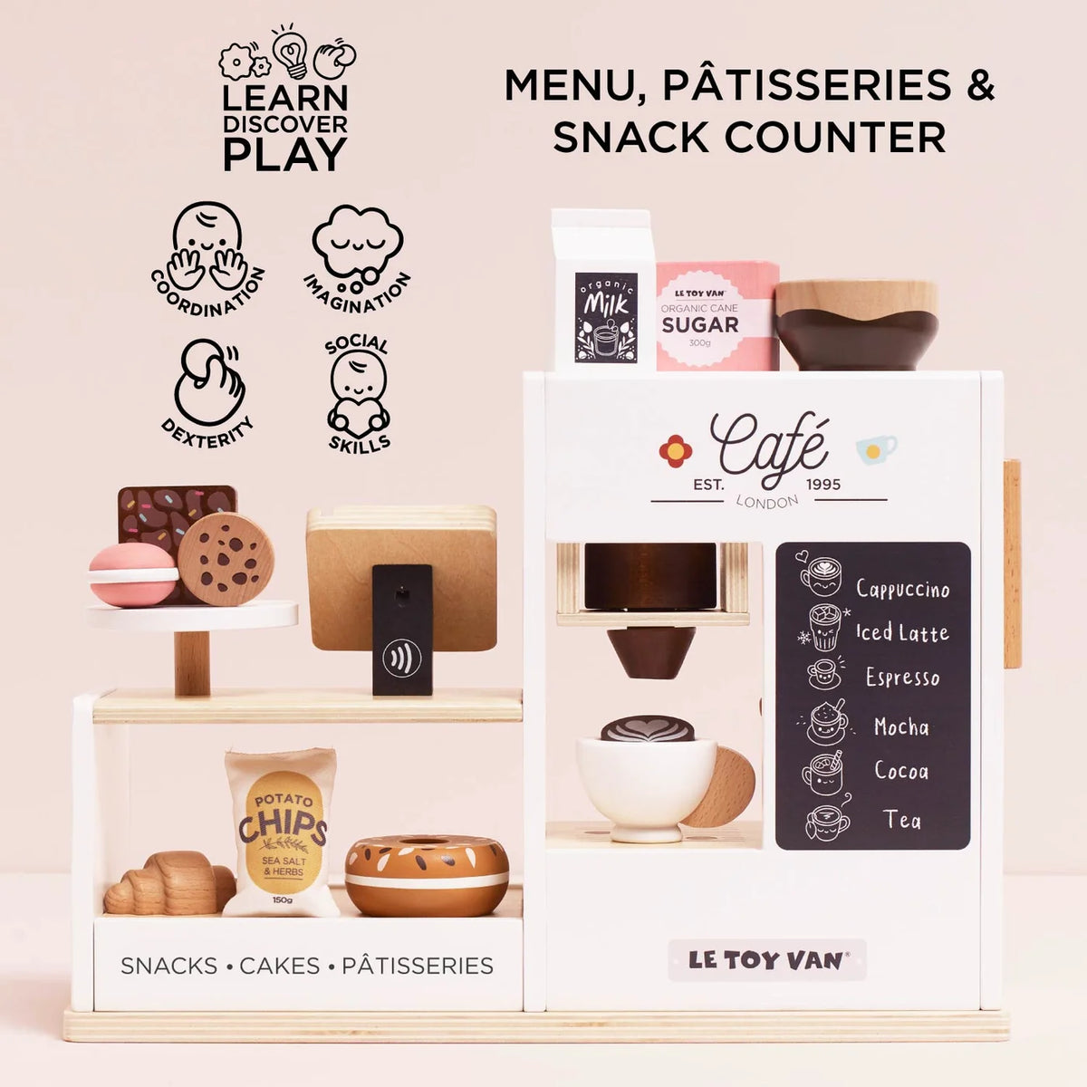 LE TOY VAN Barista Cafe Shop