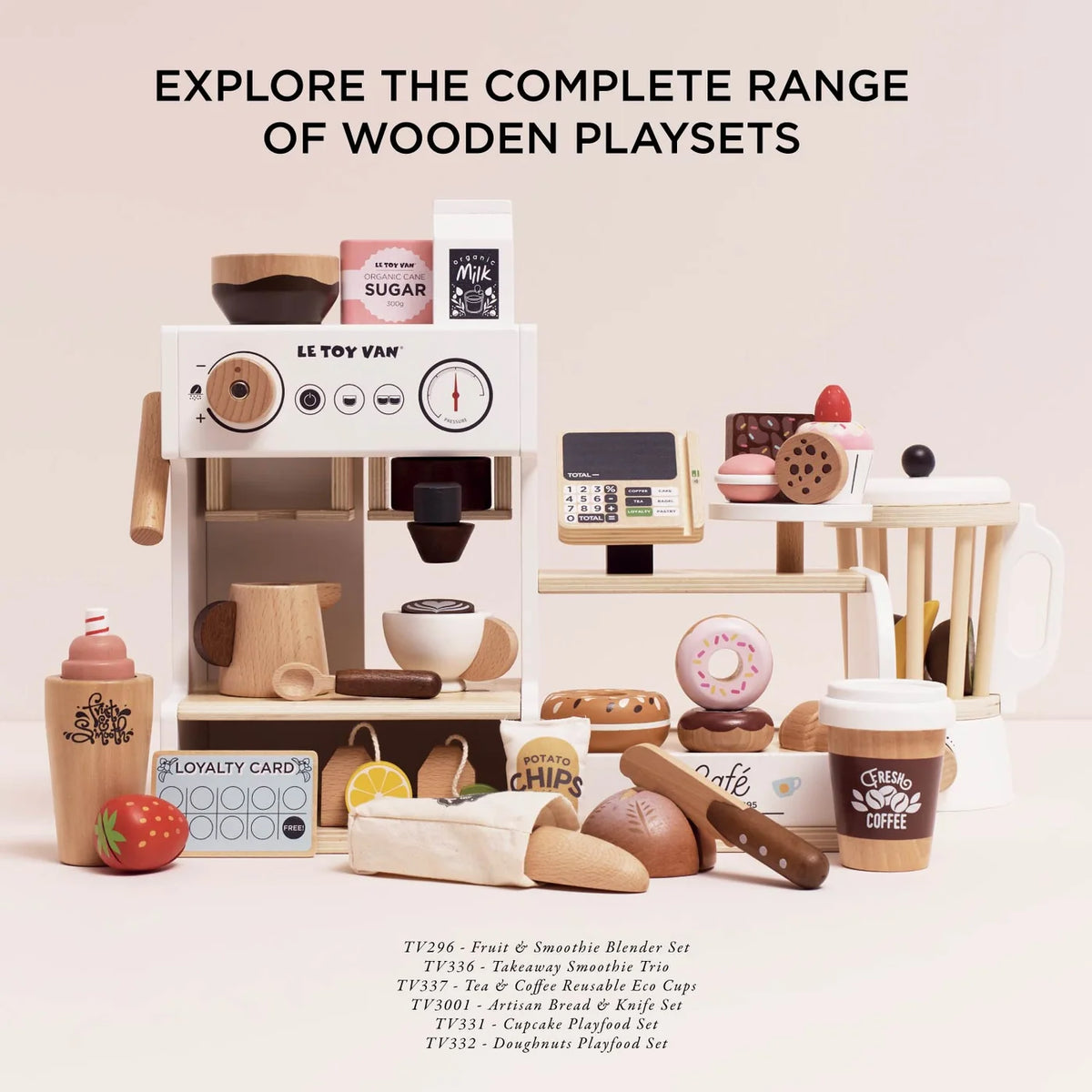 LE TOY VAN Barista Cafe Shop