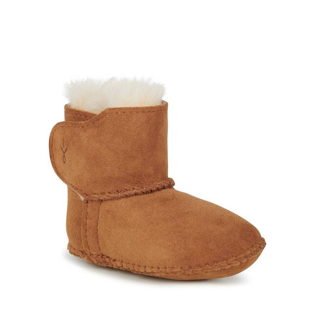 EMU Baby Booties Chestnut