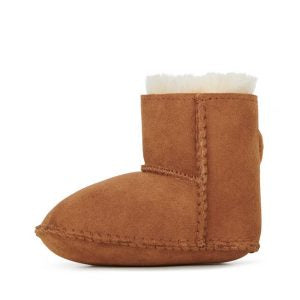 EMU Baby Booties Chestnut
