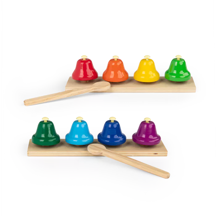 Moulin Roty 8 musical bells Les Popipop