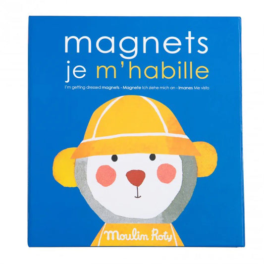 Moulin Roty Magnetic Game Getting Dressed Les Popipop