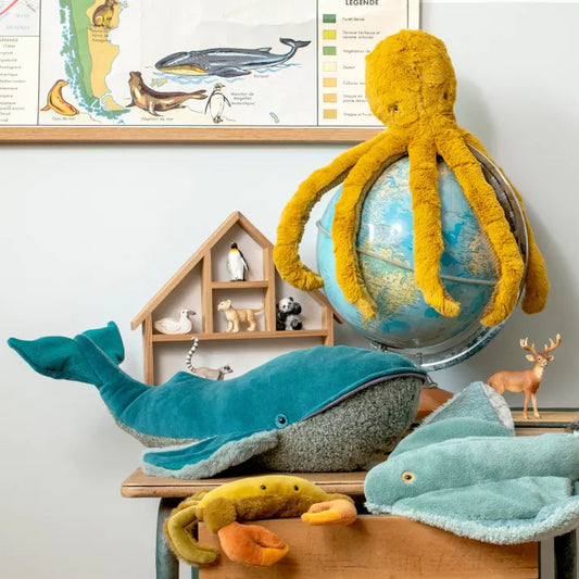 Moulin Roty Large Whale Tout Autour du Monde