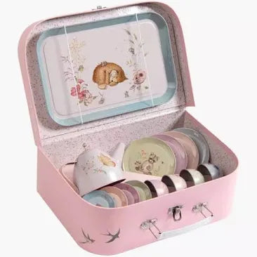 Moulin Roty Metal Tea Set Les Rosalies
