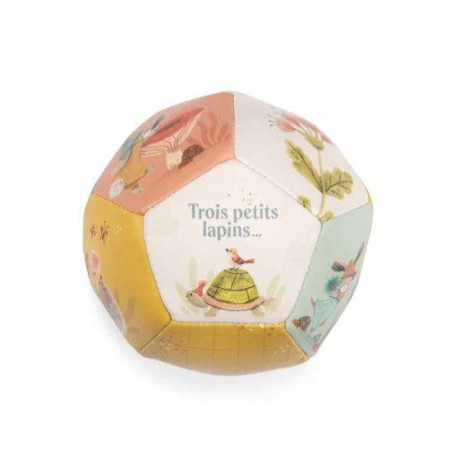 Moulin Roty Soft Ball Trois Petite Lapins