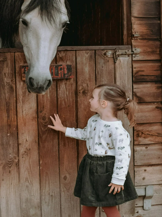 The Little Stamford Co. Pony Long Sleeved T-shirt