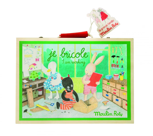 Moulin Roty DIY Suitcase Sylvain La Grande Famille
