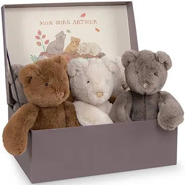 Moulin Roty Grey Bear Arthur & Louison