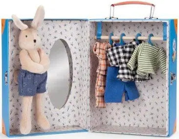 Moulin Roty Little Wardrobe Suitcase Sylvain La Grande Famille
