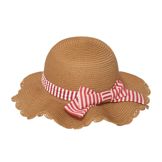 Rockahula Scalloped Straw Sun Hat 3-6 Years