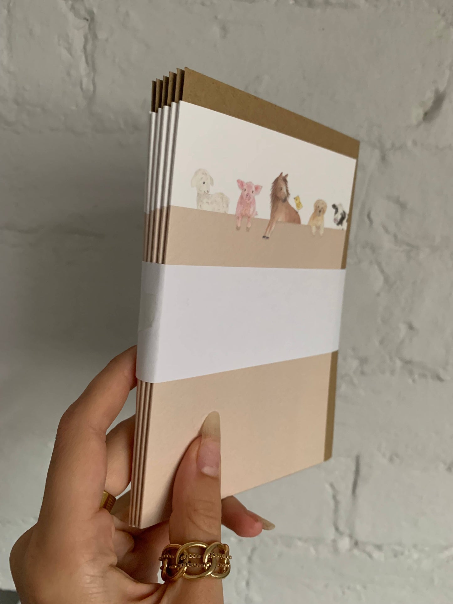 Little Roglets - Farmyard Welcome to the World Baby Card | New Baby Cards
