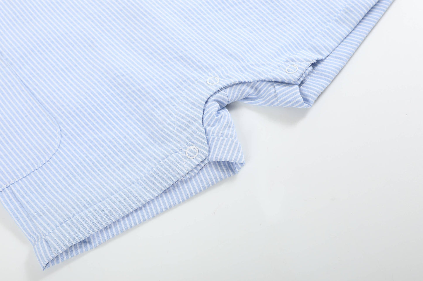 Ben & Lola - Martin Stripe Blue Overalls