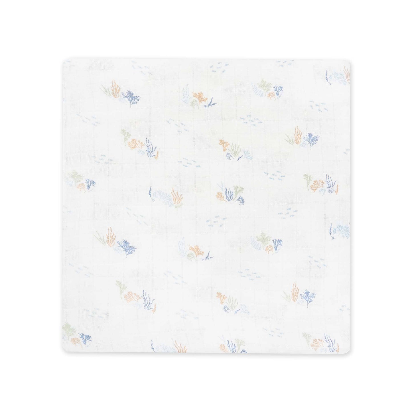 Avery Row - Organic Baby Muslin Swaddle - Coastline