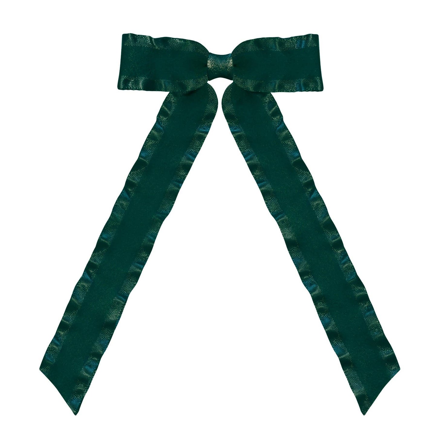 Verity Jones London - Spruce Medium Long Tail Ruffle Hair Clips