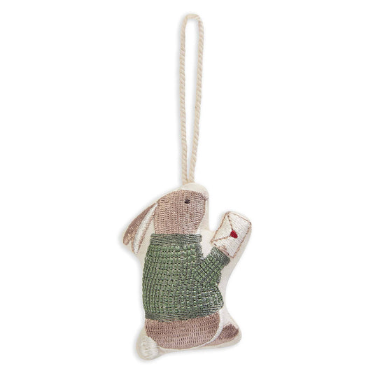 Avery Row - Christmas Tree Decoration Single - Bunny