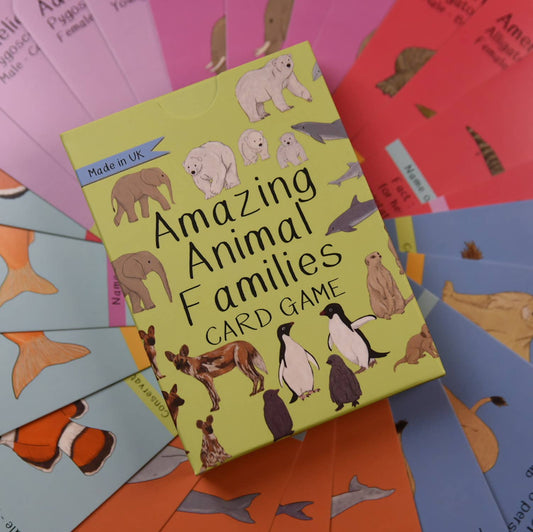 Button & Squirt - Amazing Animal Families Card Game