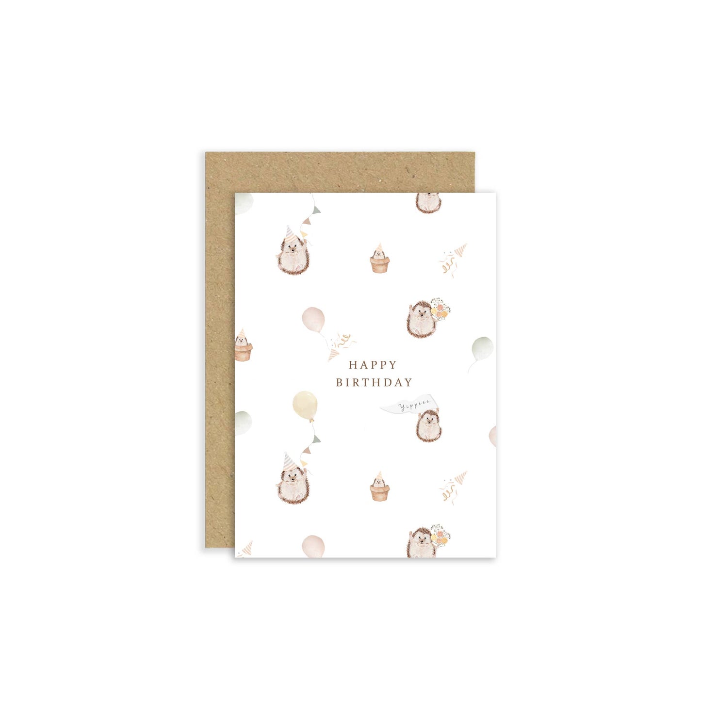 Little Roglets - Hedgehog Birthday Card | All Ages Birthday Card