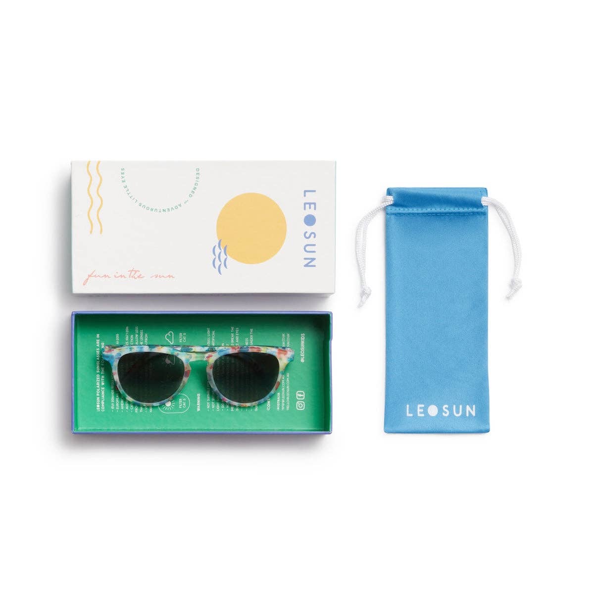 Leosun - Kids Polarized Sunglasses 3+ years - Oli | Multicolour
