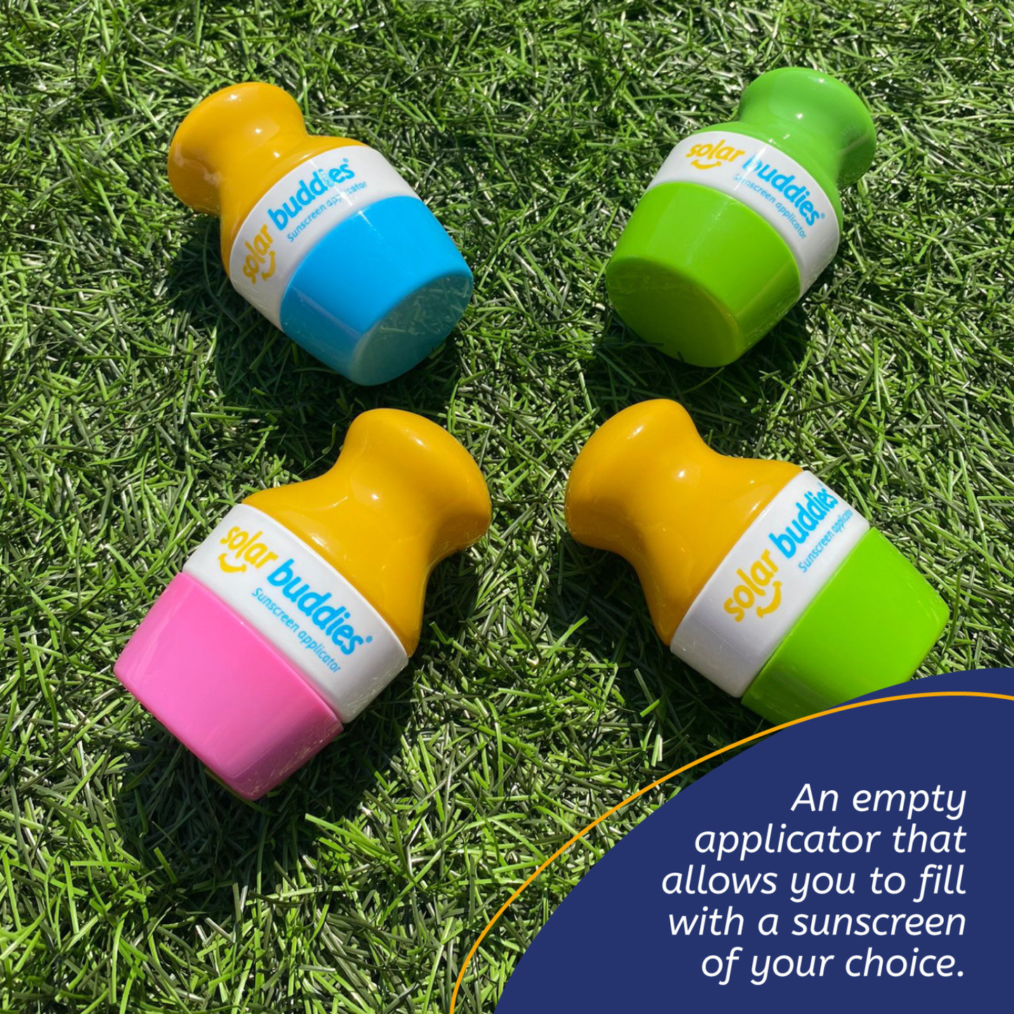 Solar Buddies Ltd - Solar Buddies Sunscreen Applicator Starter Bundles : Full Blue