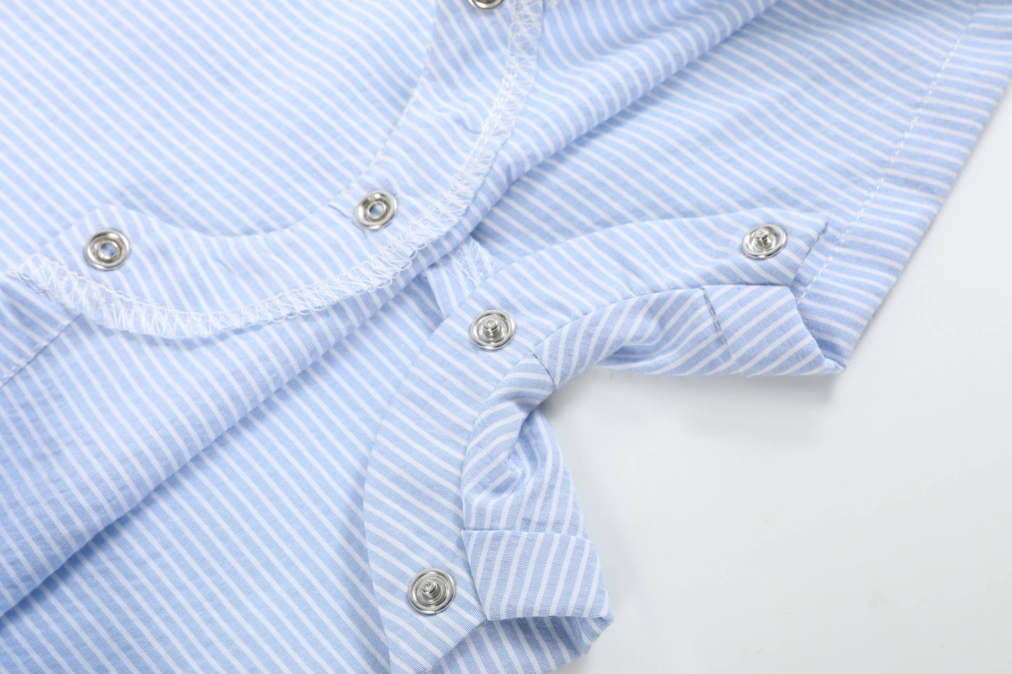 Ben & Lola - Martin Stripe Blue Overalls