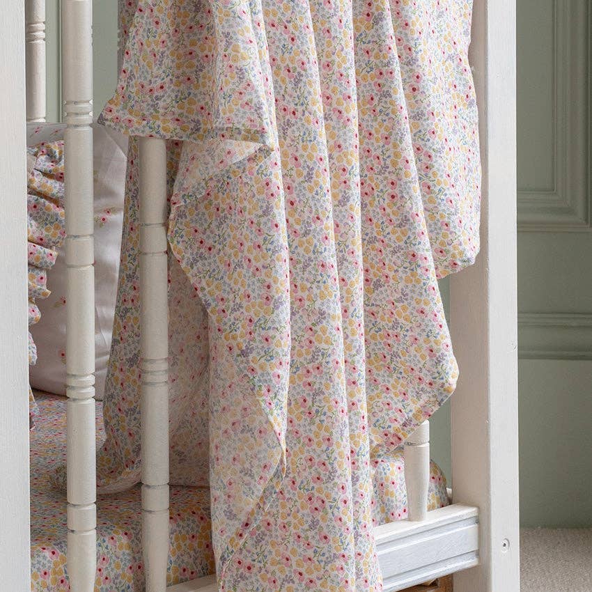 Avery Row - Extra Large Organic Baby Muslins, Single - Wildflower Garden