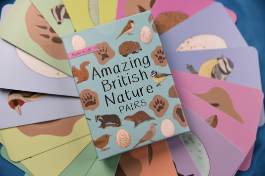 Button & Squirt - Amazing British Nature Matching Pairs