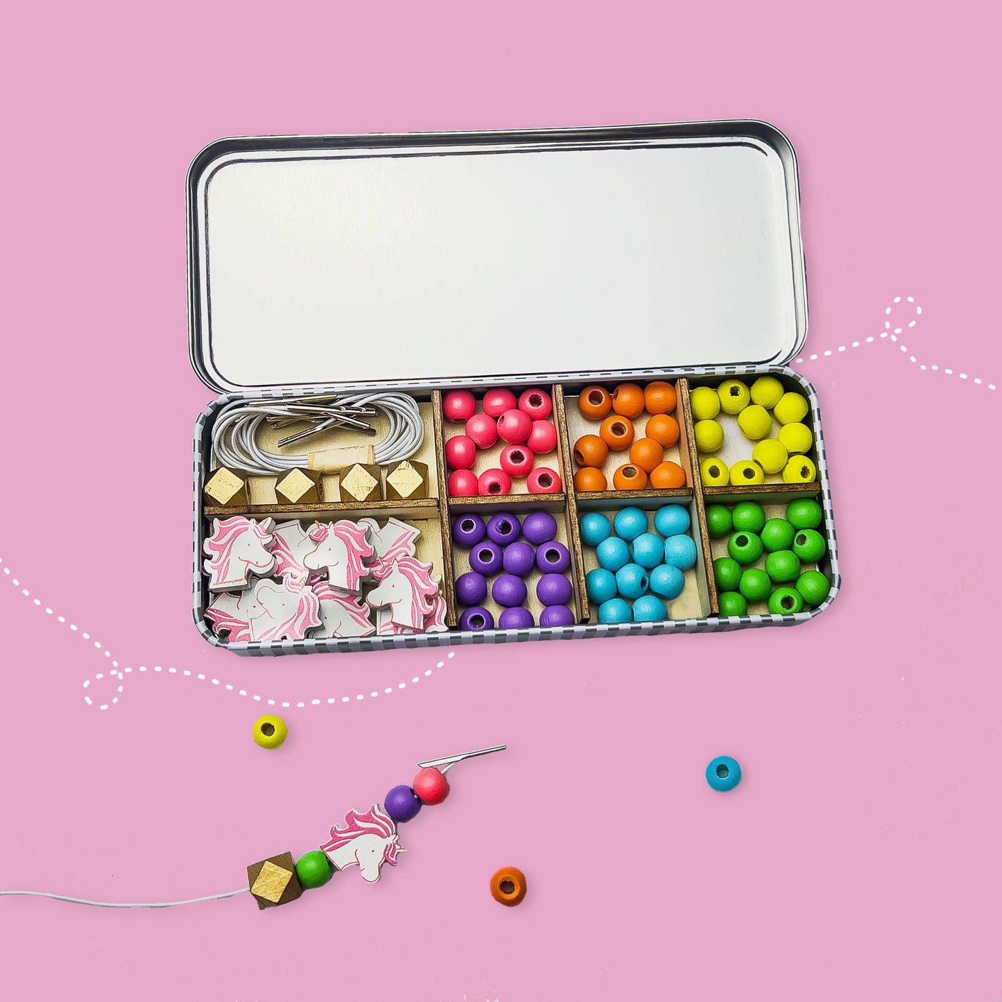 Cotton Twist - Unicorn Bracelet Bead Kit