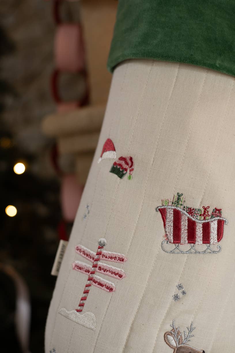 Avery Row - Christmas Stocking - The North Pole