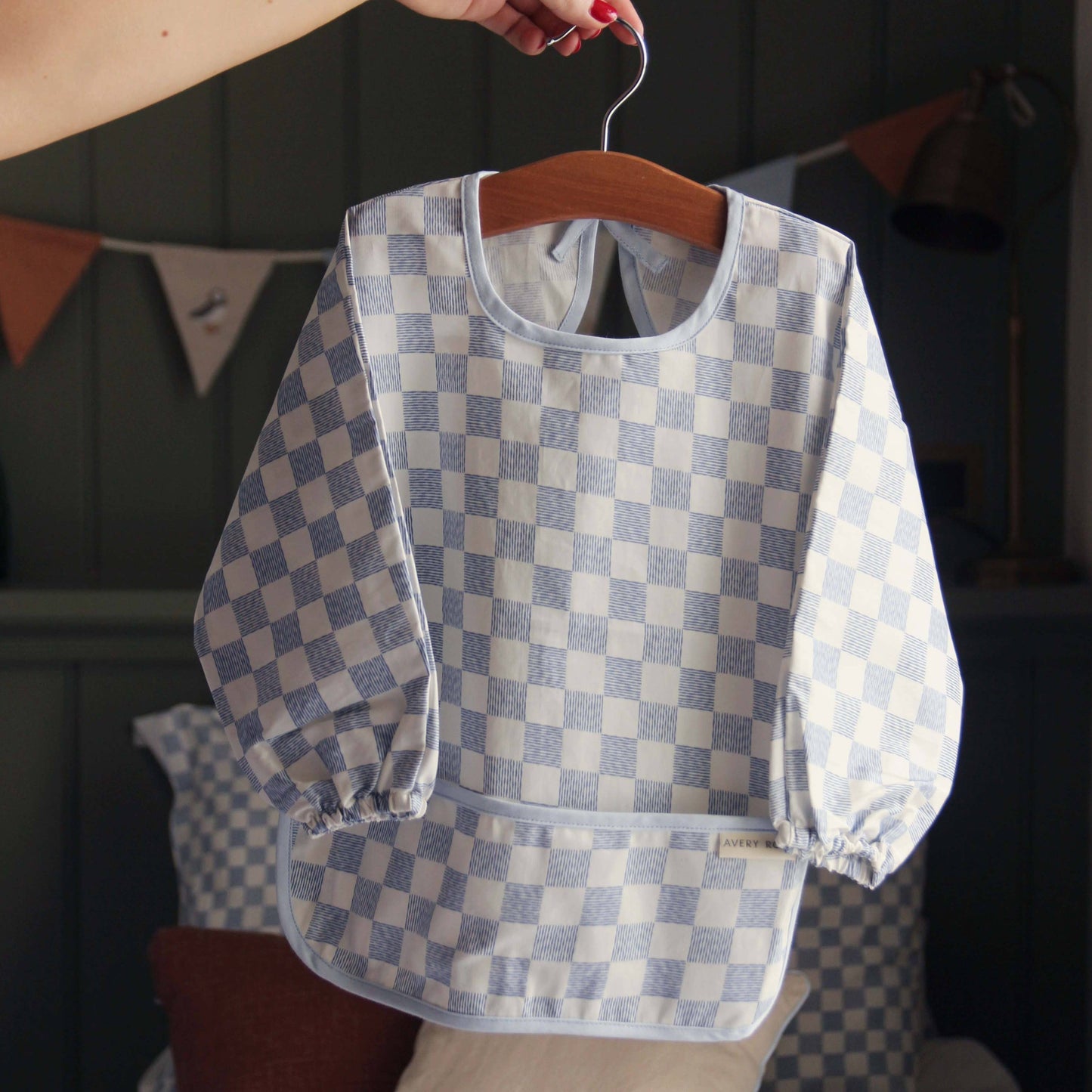 Avery Row - Sleeved Bib - Waves