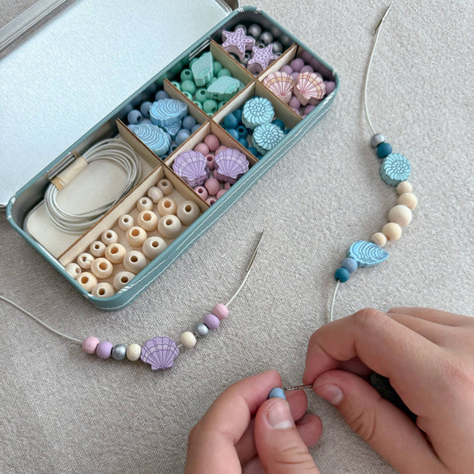 Cotton Twist - Seashell Bracelet Bead Kit