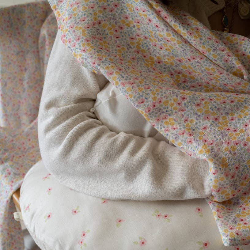 Avery Row - Extra Large Organic Baby Muslins, Single - Wildflower Garden